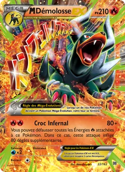 Carte Pokémon M-Démolosse EX 22