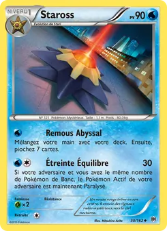 Carte Pokémon Staross 30