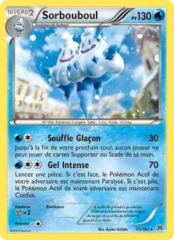 Carte Pokémon Sorbouboul 45
