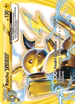Carte Pokémon Raichu TURBO 50