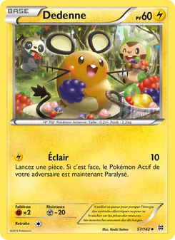 Carte Pokémon Dedenne 57