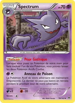Carte Pokémon Spectrum 59