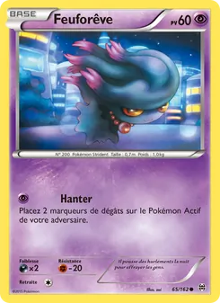 Carte Pokémon Feuforêve 65