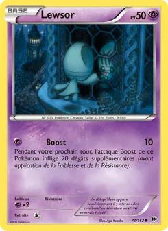 Carte Pokémon Lewsor 73
