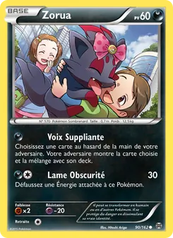 Carte Pokémon Zorua 90 — Impulsion Turbo