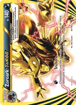 Carte Pokémon Zoroark TURBO 92
