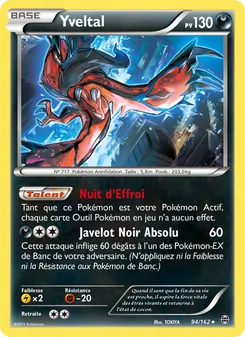Carte Pokémon Yveltal 94