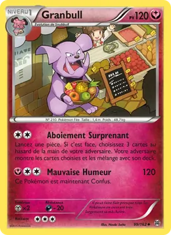 Carte Pokémon Granbull 99