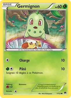 Carte Pokémon Germignon 1 — Rupture Turbo