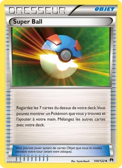 Carte Pokémon Super Ball 100