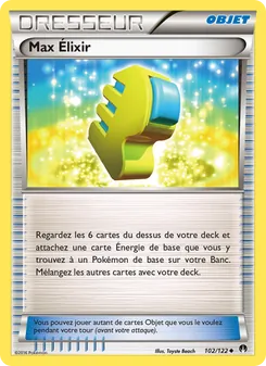 Carte Pokémon Max Élixir 102 — Rupture Turbo