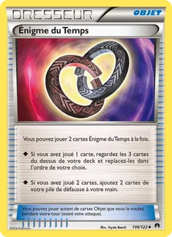 Carte Pokémon Énigme du Temps 109 — Rupture Turbo