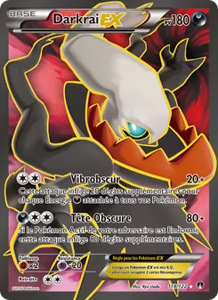 Carte Pokémon Darkrai EX 118 — Rupture Turbo