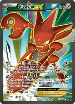 Carte Pokémon Cizayox EX 119 — Rupture Turbo