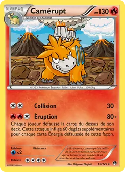 Carte Pokémon Camérupt 13