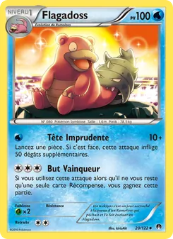 Carte Pokémon Flagadoss 20