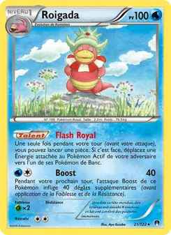 Carte Pokémon Roigada 21