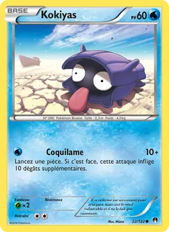 Carte Pokémon Kokiyas 22