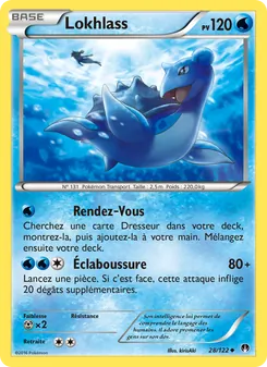 Carte Pokémon Lokhlass 28 — Rupture Turbo