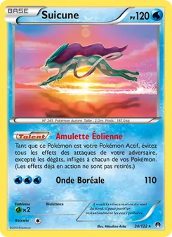 Carte Pokémon Suicune 30 — Rupture Turbo