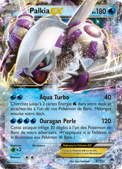 Carte Pokémon Palkia EX 31 — Rupture Turbo