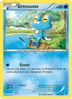 Carte Pokémon Grenousse 38 — Rupture Turbo