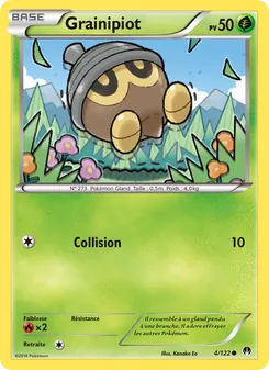 Carte Pokémon Grainipiot 4 — Rupture Turbo