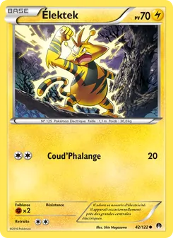 Carte Pokémon Élektek 42 — Rupture Turbo