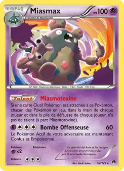 Carte Pokémon Miasmax 57 — Rupture Turbo