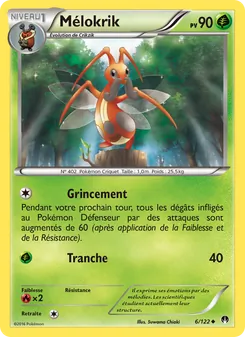 Carte Pokémon Mélokrik 6