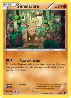 Carte Pokémon Simularbre 67 — Rupture Turbo