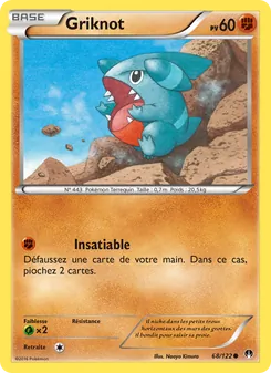 Carte Pokémon Griknot 68 — Rupture Turbo