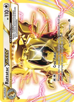 Carte Pokémon Rattatac TURBO 89 — Rupture Turbo