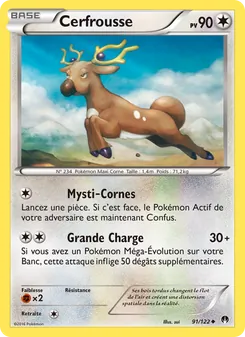 Carte Pokémon Cerfrousse 91 — Rupture Turbo