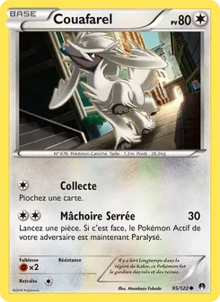 Carte Pokémon Couafarel 95 — Rupture Turbo