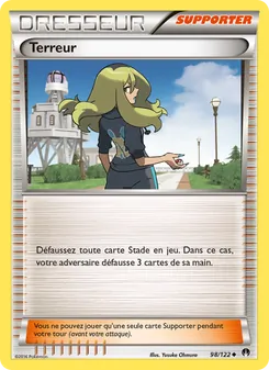 Carte Pokémon Terreur 98
