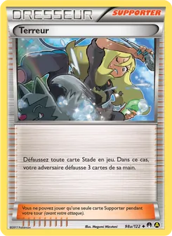 Carte Pokémon Terreur 98a — Rupture Turbo