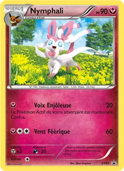 Carte Pokémon Nymphali XY04 — Promo XY