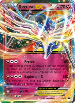Carte Pokémon Xerneas EX XY07 — Promo XY