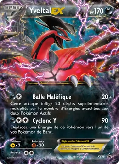 Carte Pokémon Yveltal EX XY08 — Promo XY
