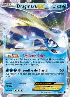 Carte Pokémon Dragmara EX XY102 — Promo XY