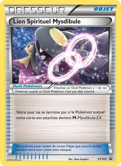 Carte Pokémon Lien Spirituel Mysdibule XY105 — Promo XY