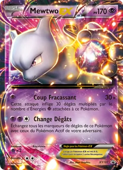 Carte Pokémon Mewtwo EX XY107 — Promo XY