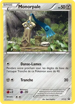 Carte Pokémon Monorpale XY12 — Promo XY