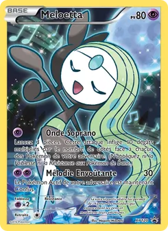 Carte Pokémon Meloetta XY120 — Promo XY