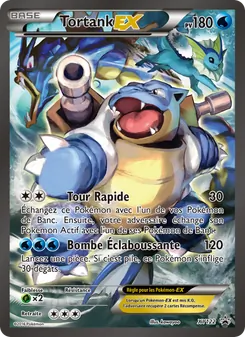 Carte Pokémon Tortank EX XY122 — Promo XY