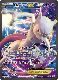 Carte Pokémon Mewtwo-EX XY125 — Promo XY