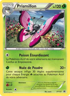 Carte Pokémon Prismillon XY137 — Promo XY
