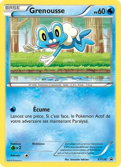 Carte Pokémon Grenousse XY138 — Promo XY