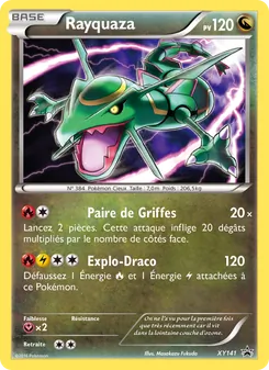 Carte Pokémon Rayquaza XY141 — Promo XY